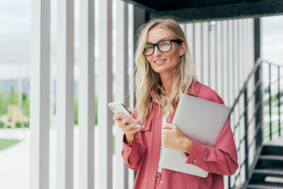 busy woman