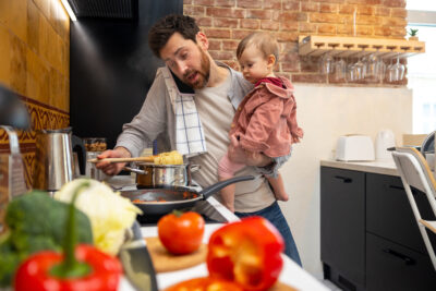 busy dad